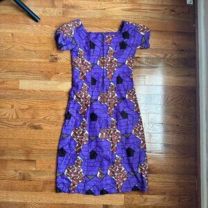 Custom made Ankara print dress